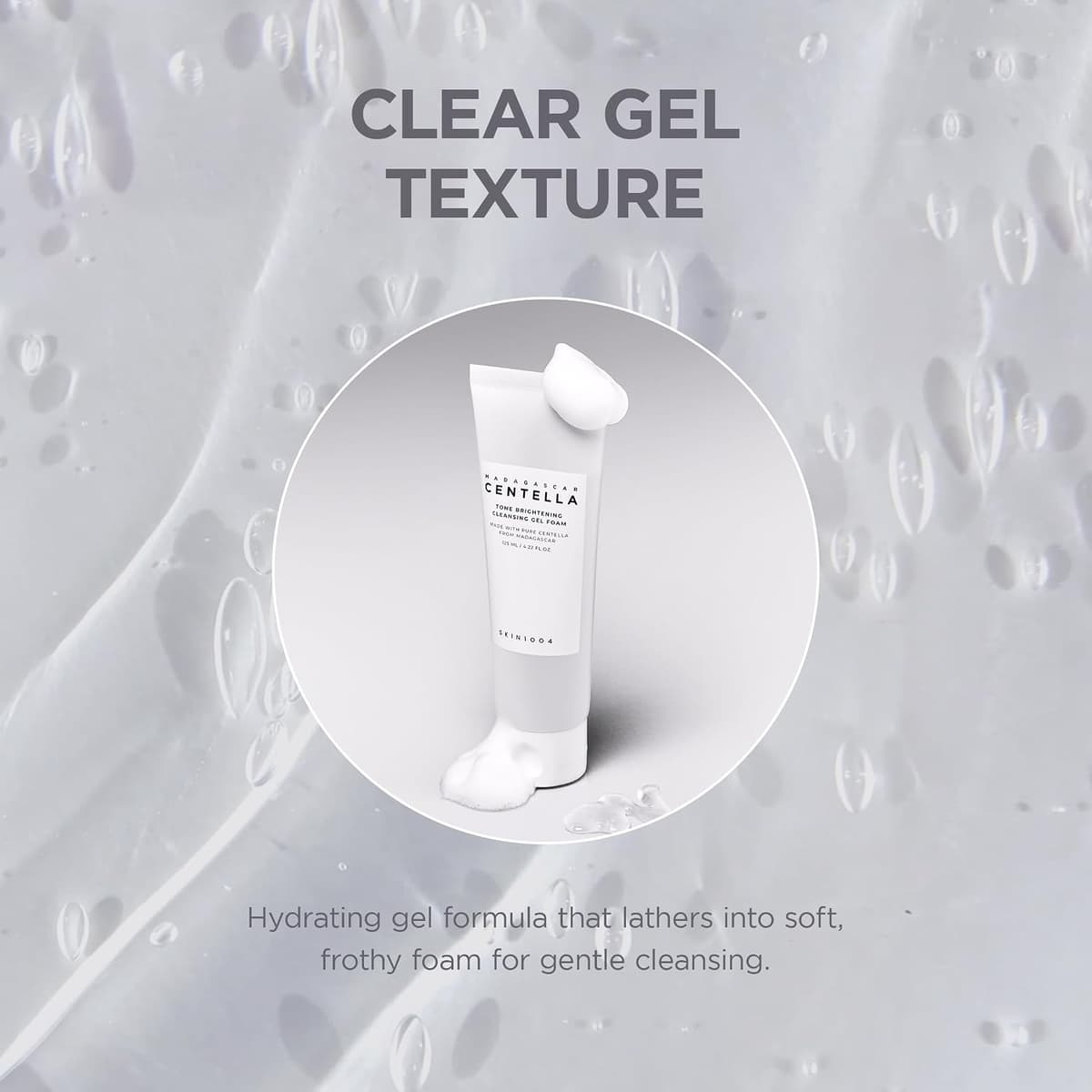 Skin1004 Tone Brightening Cleansing Gel Foam