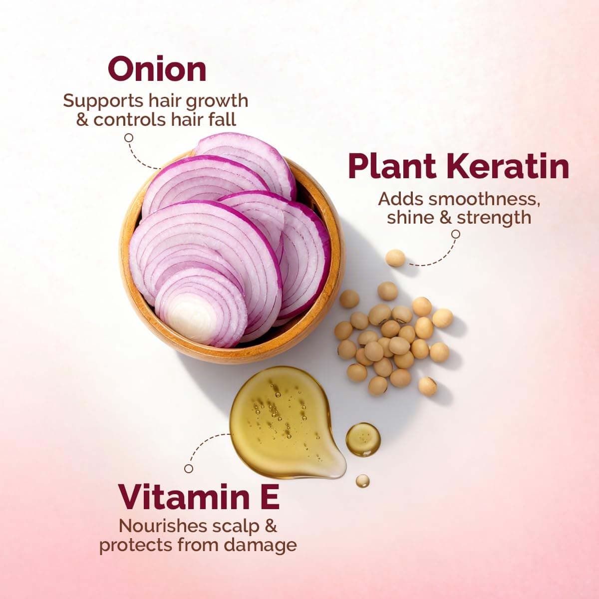 Mamaearth Onion Hair Fall Control Shampoo