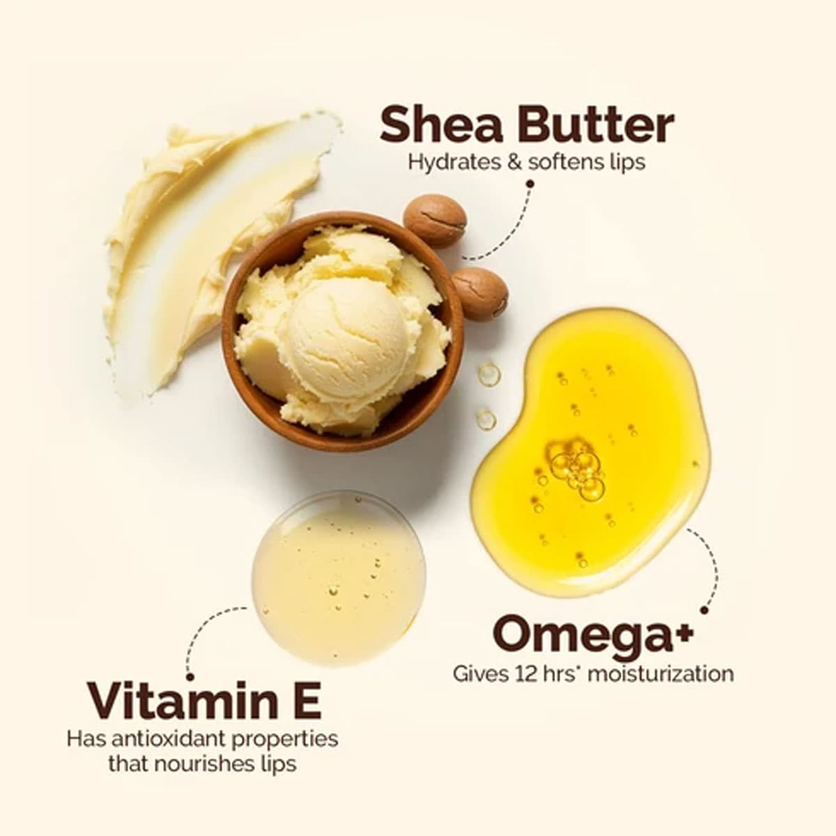 Mamaearth Nourishing Lip Balm with Vitamin E & Shea Butter