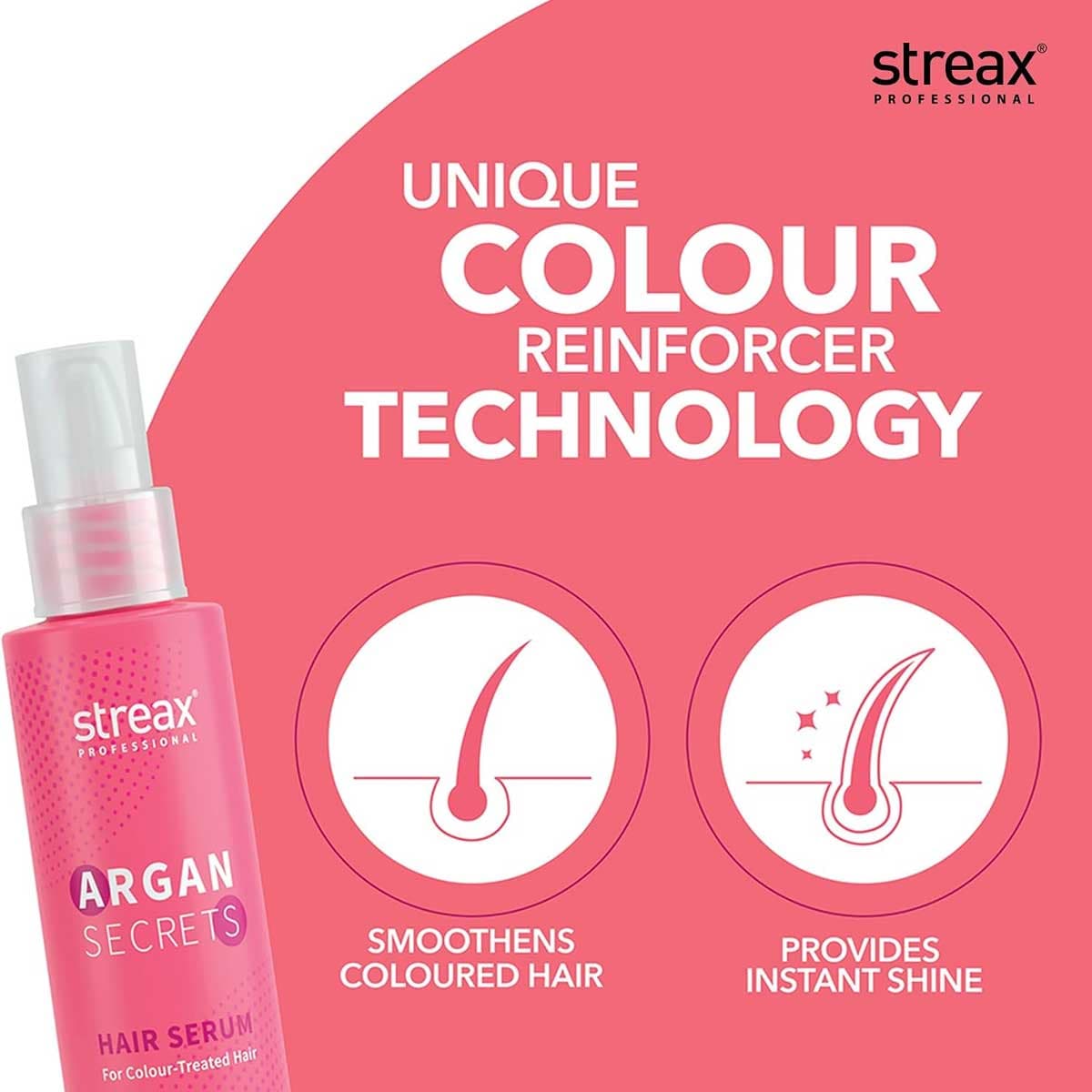 Streax Argan Secrets Hair Serum