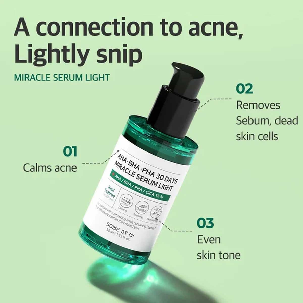 SOME BY MI AHA BHA PHA 30 Days Miracle Serum Light