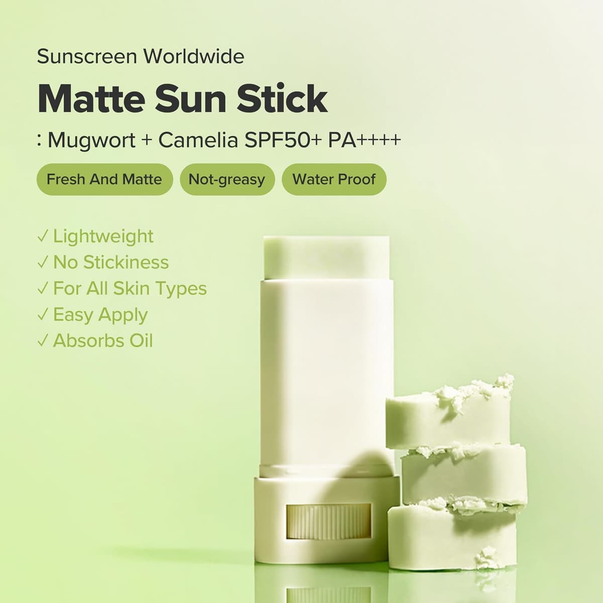 Beauty Of Joseon Matte Sun Stick - Mugwort + Camelia