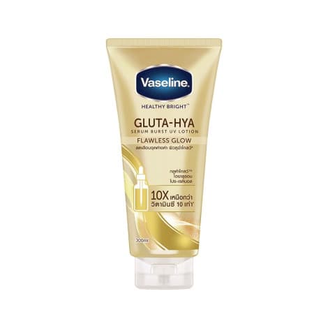 Vaseline Gluta-Hya Flawless Glow Serum Burst UV Lotion