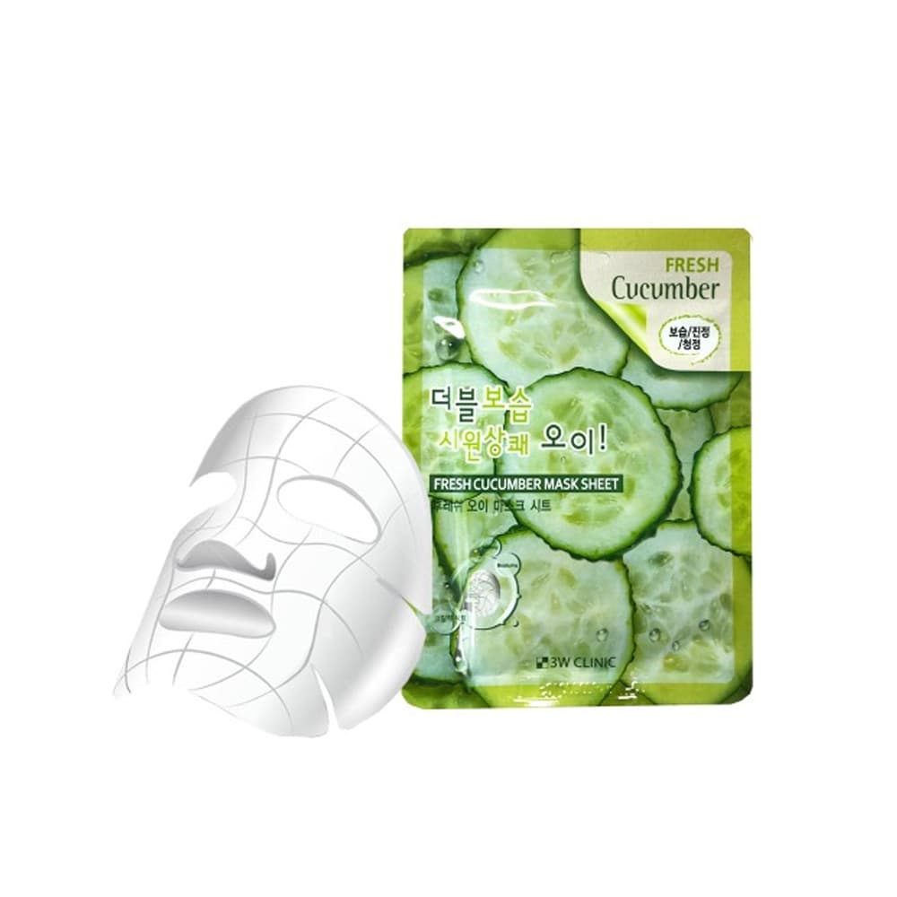 3w Clinic Fresh Cucumber Sheet Mask