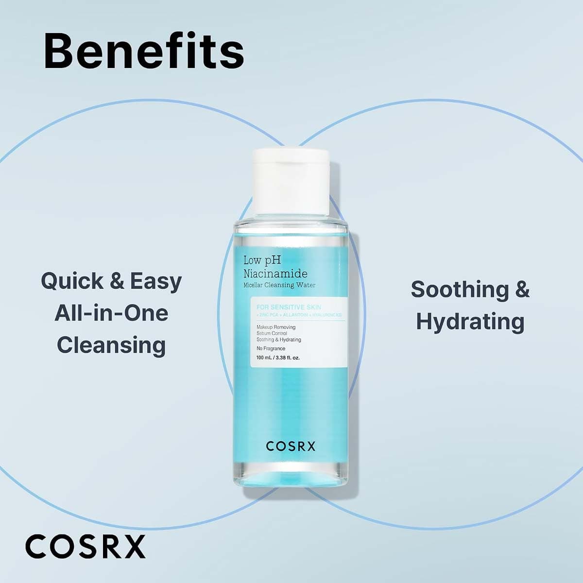 Cosrx Low Ph Niacinamide Micellar Cleansing Water