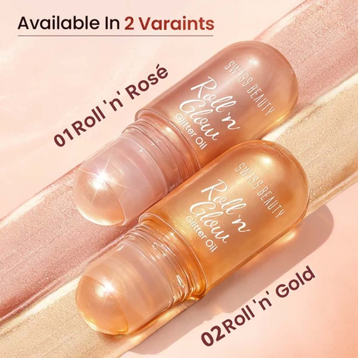 Swiss Beauty Roll 'n' Glow Glitter Oil