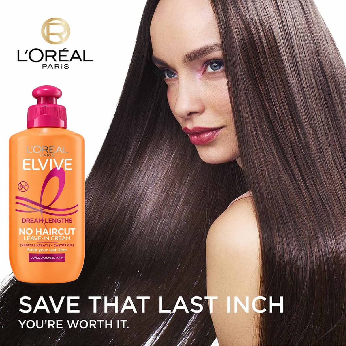 Loreal Elvive Dream Lengths No Haircut Leave-In Cream