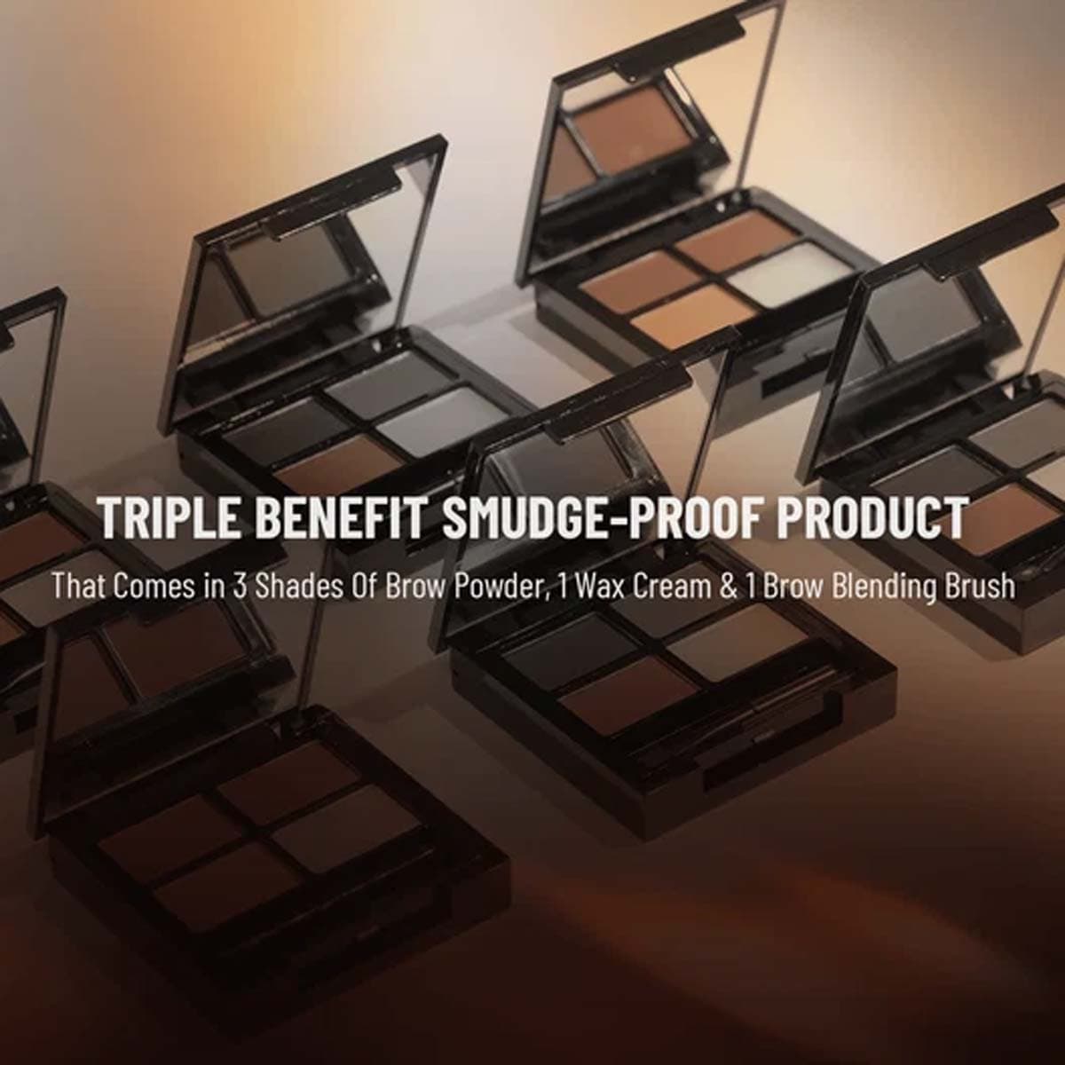 Swiss Beauty 3-in-1 Eyebrow Palette