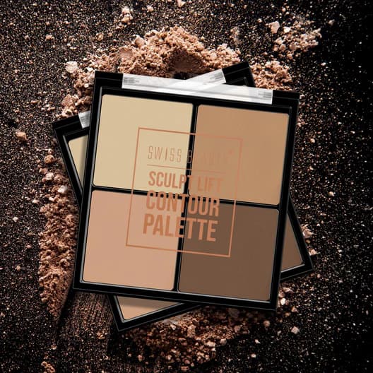 Swiss Beauty Sculpt Lift Contour Palette - Multicolor 1