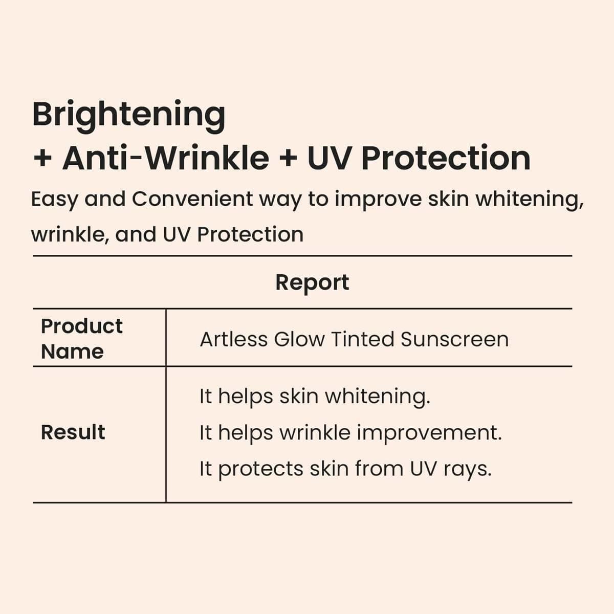 Heimish Artless Glow Tinted Sunscreen Shine Beige SPF50+ PA+++
