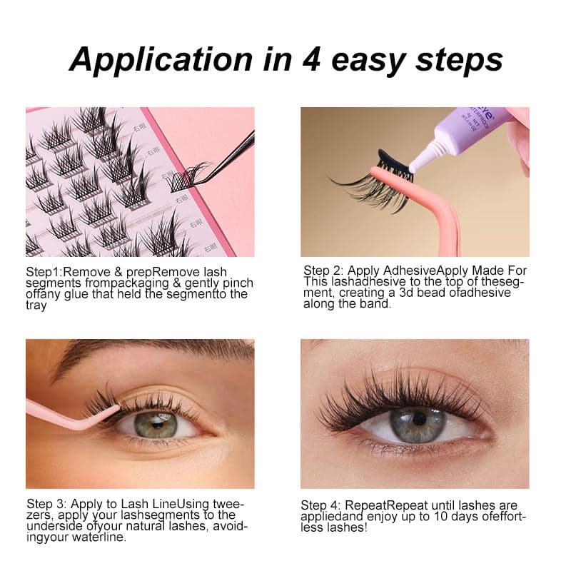LMLTOP 2pcs False Eyelash Glue