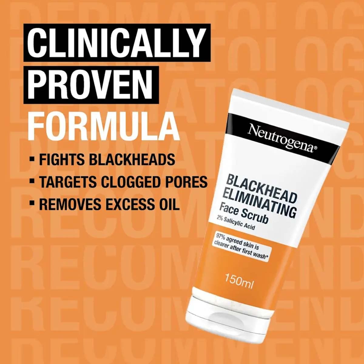 NEUTROGENA® Blackhead Eliminating 2% Salicylic Acid Face Scrub
