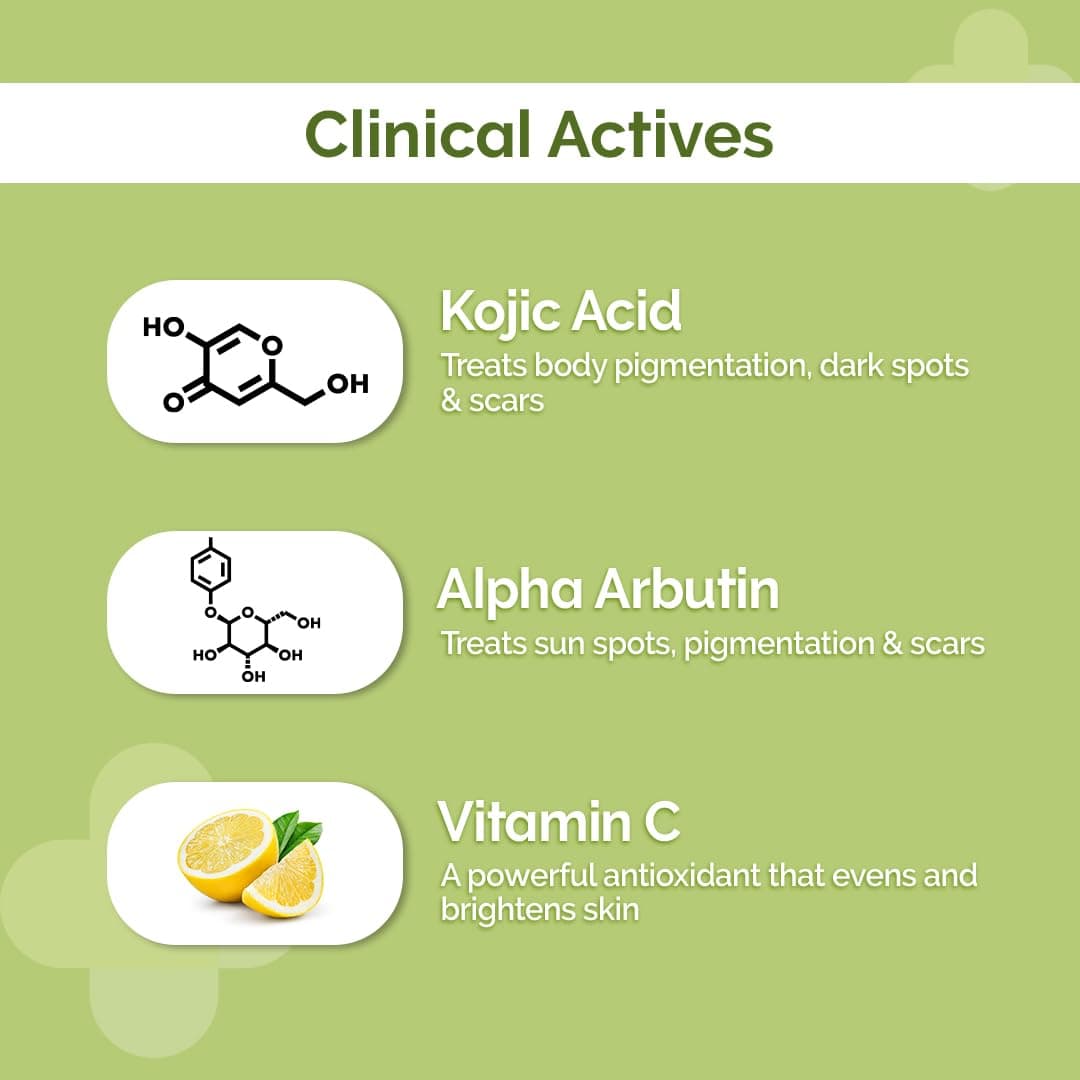 The Derma Co 1% Kojic Acid Daily Glow Body Serum Lotion