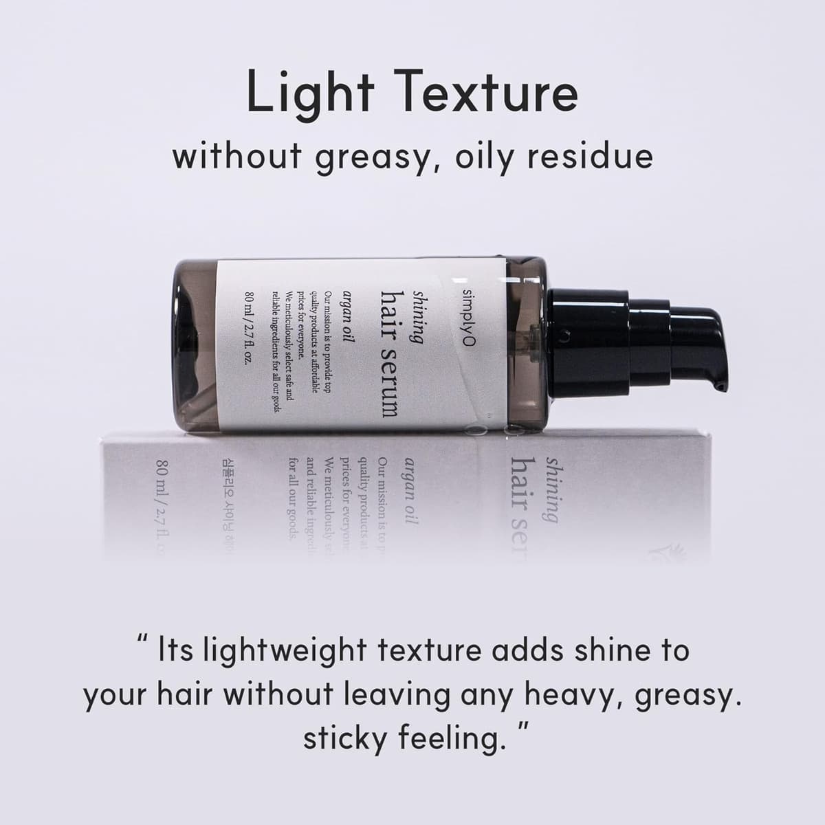 simplyO Shining Hair Serum (Argan oil)