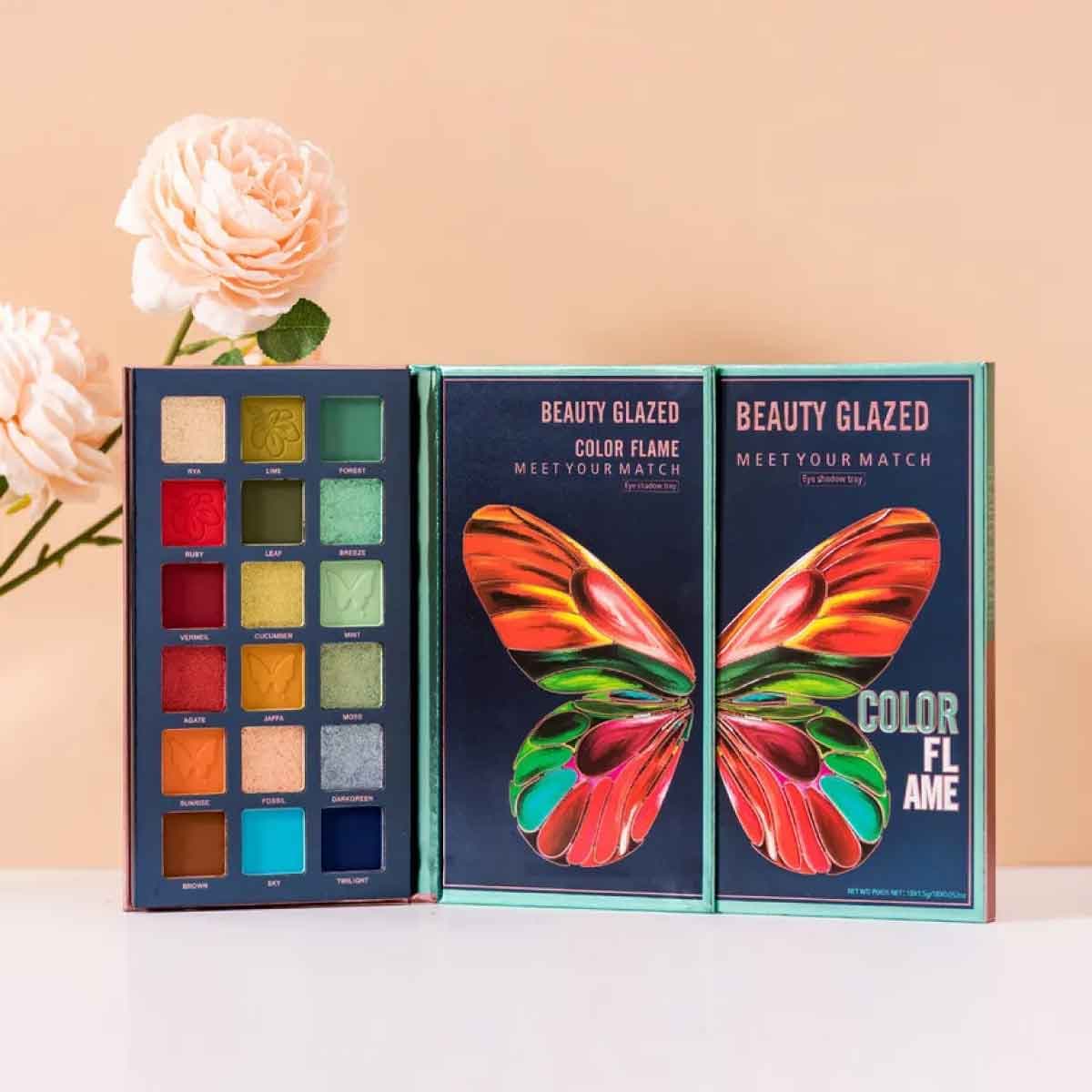 Beauty Glazed Color Flame Eyeshadow Palette (B111)