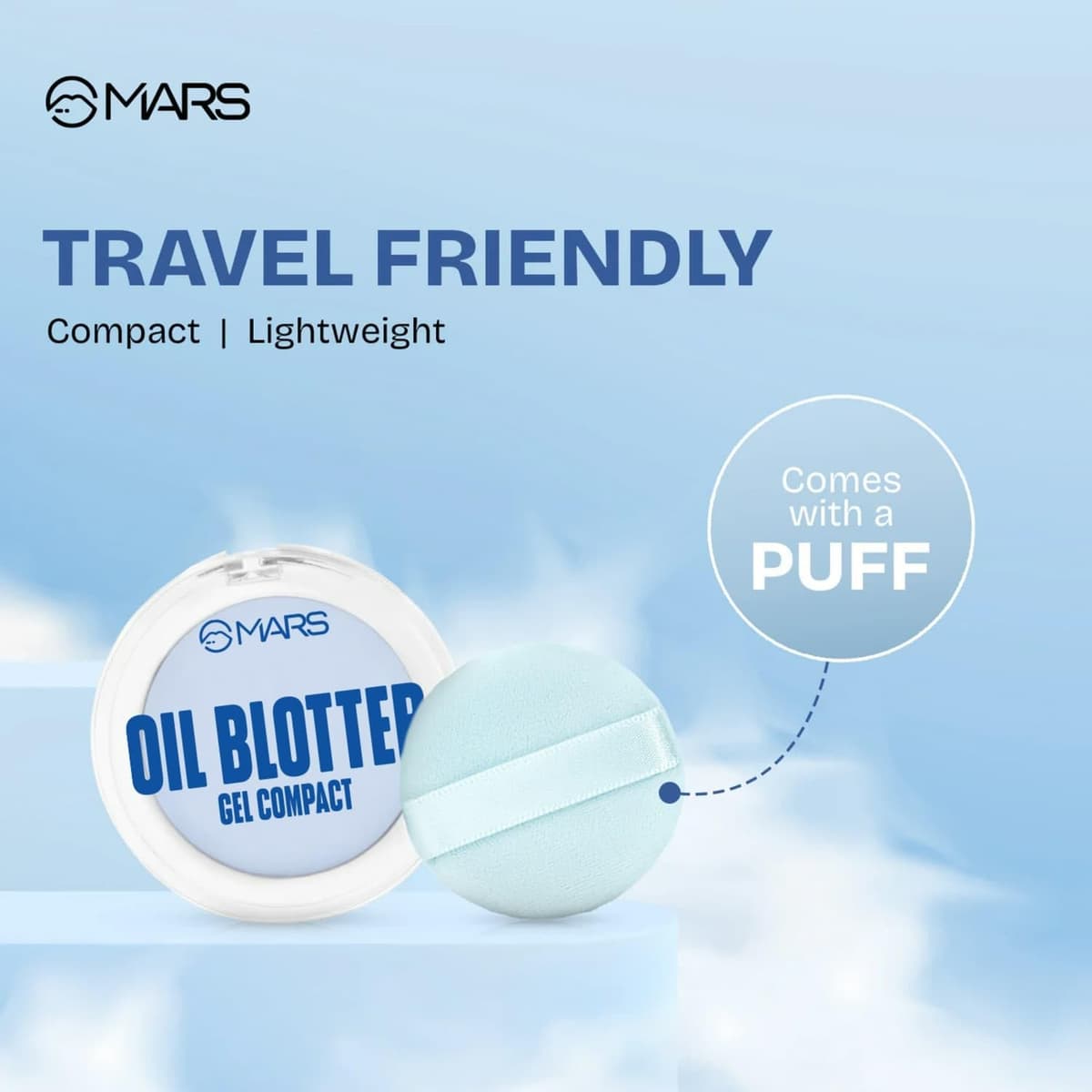 Mars Oil Blotter Gel Compact