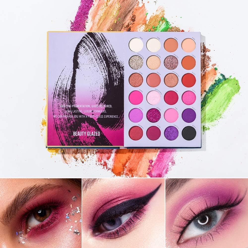 Beauty Glazed Color Shades Pressed Powder Eyeshadow Palette
