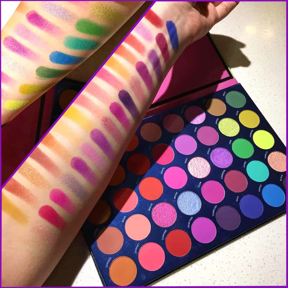 Beauty Glazed Color Vibes Eyeshadow Palette