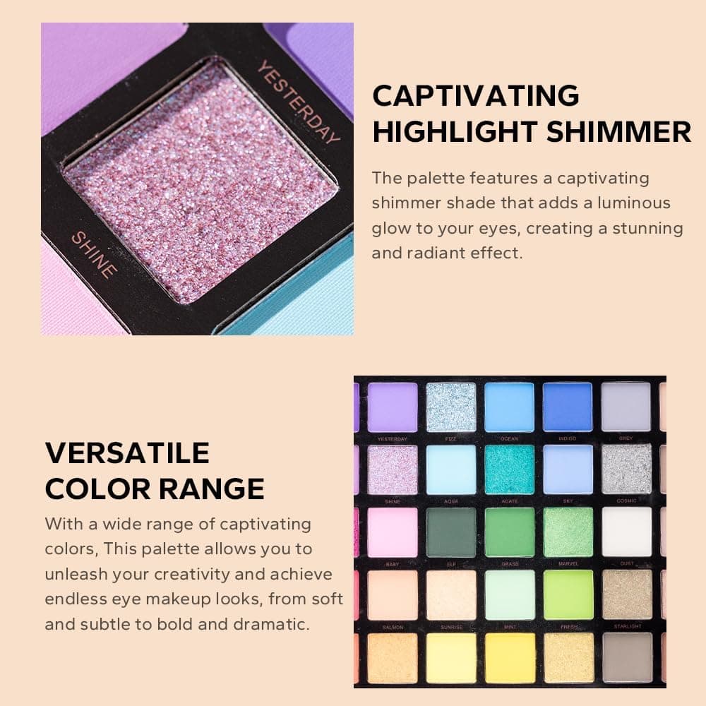 Beauty Glazed Midnight Galaxy Eyeshadow Palette