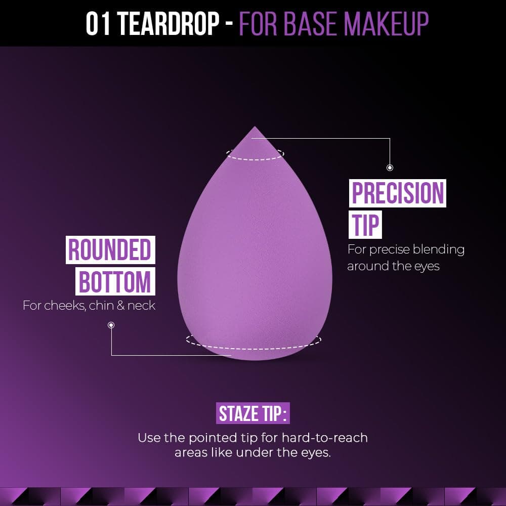Staze 9to9 HD BlendPro Beauty Blender