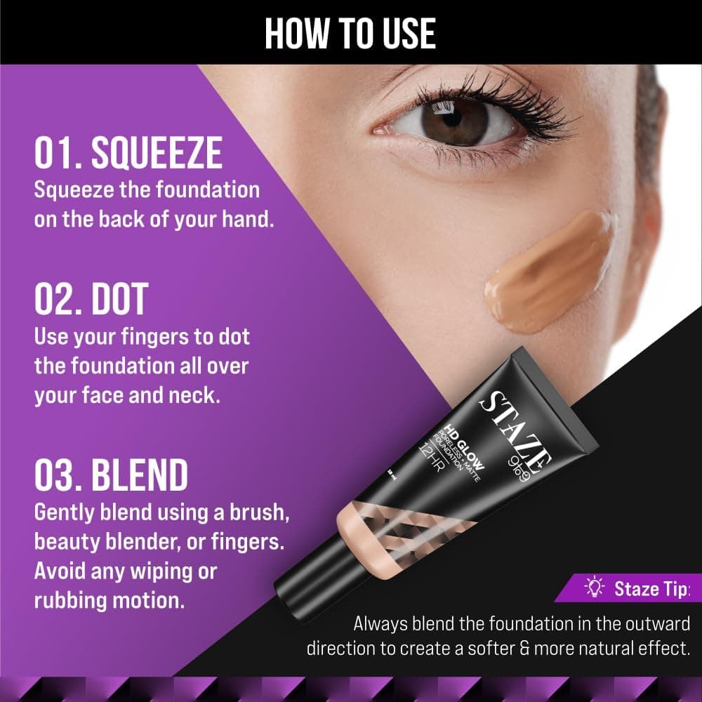 Staze 9to9 HD Glow Foundation