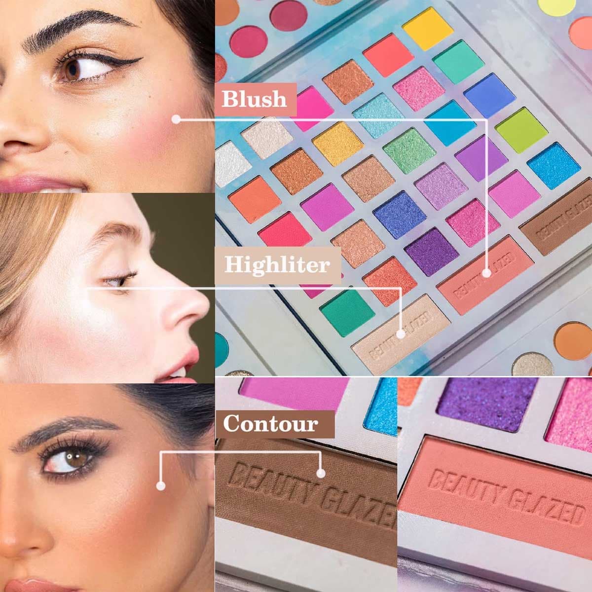 Beauty Glazed Pastel Paradise Eyeshadow Palette