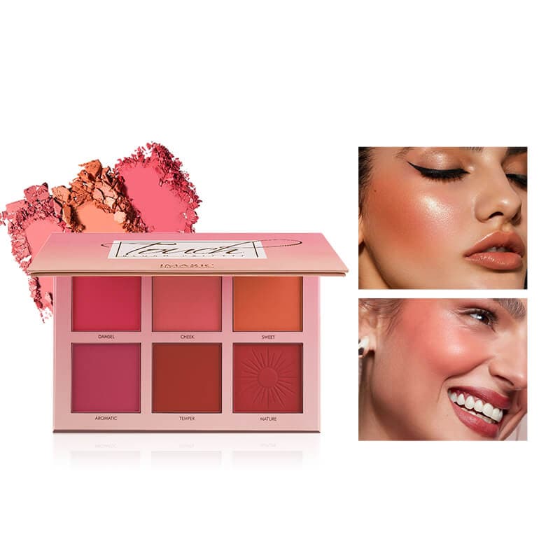 Imagic 6 Color blush Palette