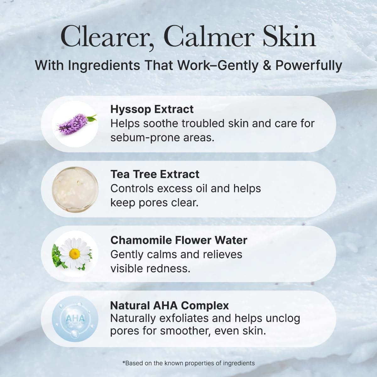 Arencia Hyssop Sebum Control Rice Cake Cleanser