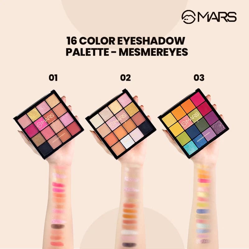 Mars 16 Color Eyeshadow Palette