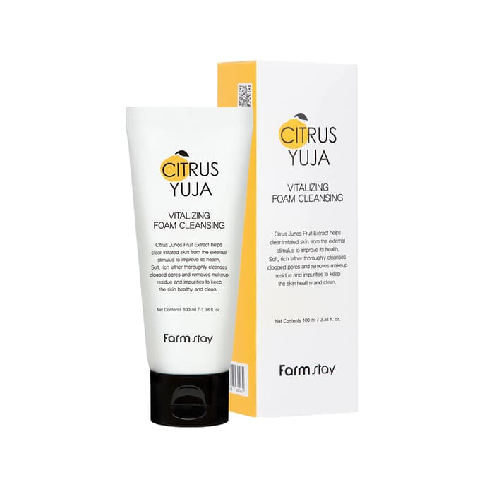 Farmstay Citrus Yuja Vitalizing Foam Cleansing