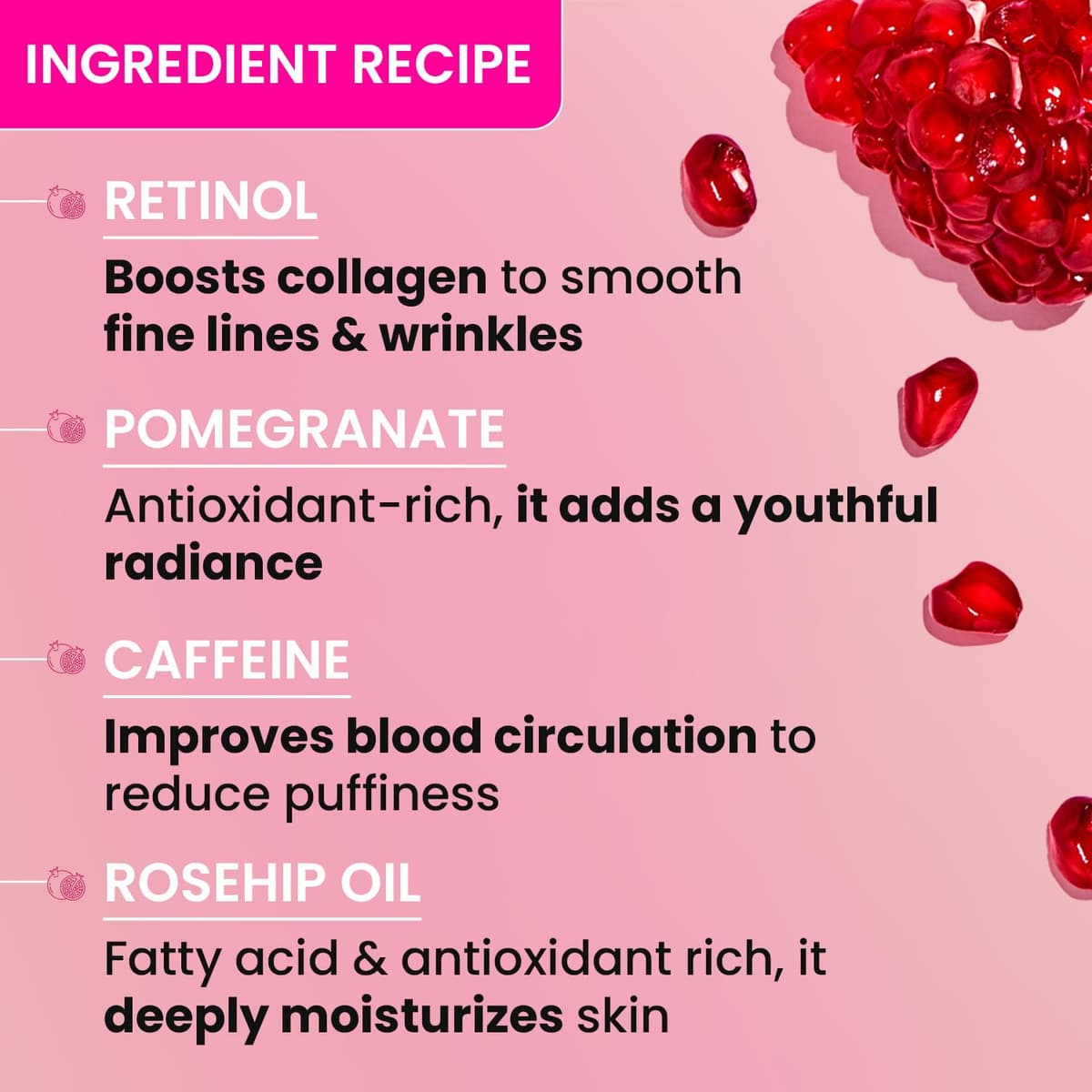 Dot & Key Pomegranate Youth Retinol+Caffeine Eye Cream