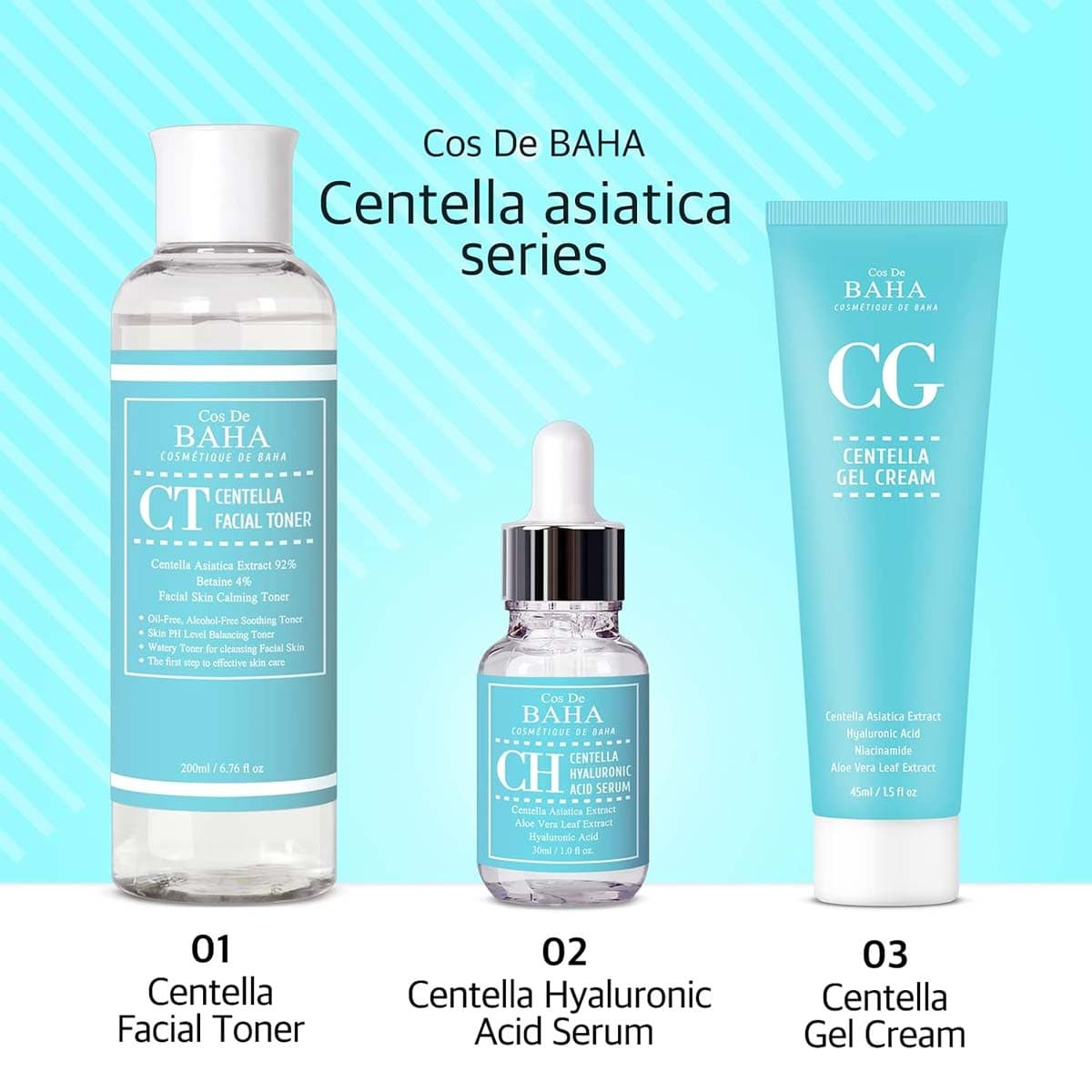 Cos De Baha Centella Gel Cream (CG)