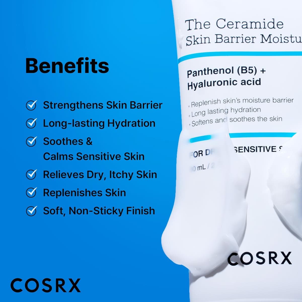 Cosrx The Ceramide Skin Barrier Moisturizer (For Dry & Sensitive Skin)