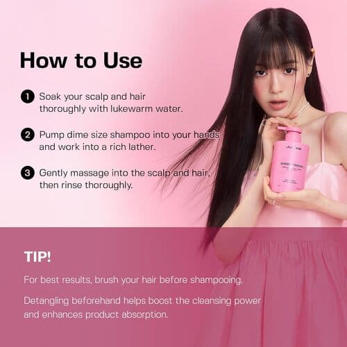 JULYME Sunset Freesia Damage Care Perfume Shampoo