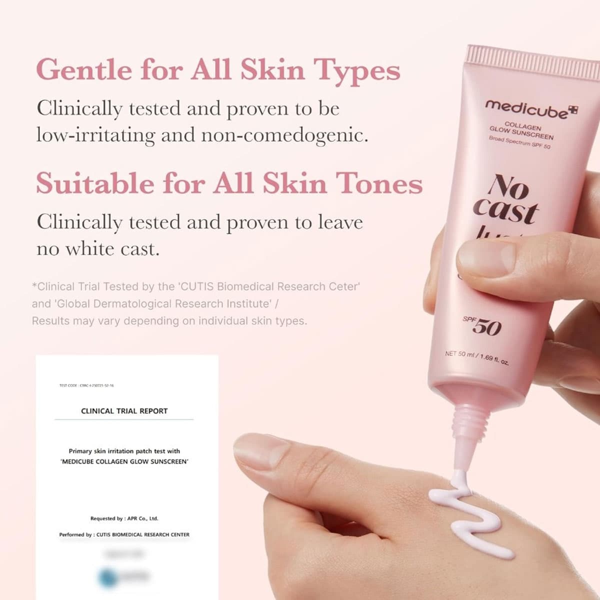 Medicube Collagen Glow Sunscreen SPF50+ PA++++