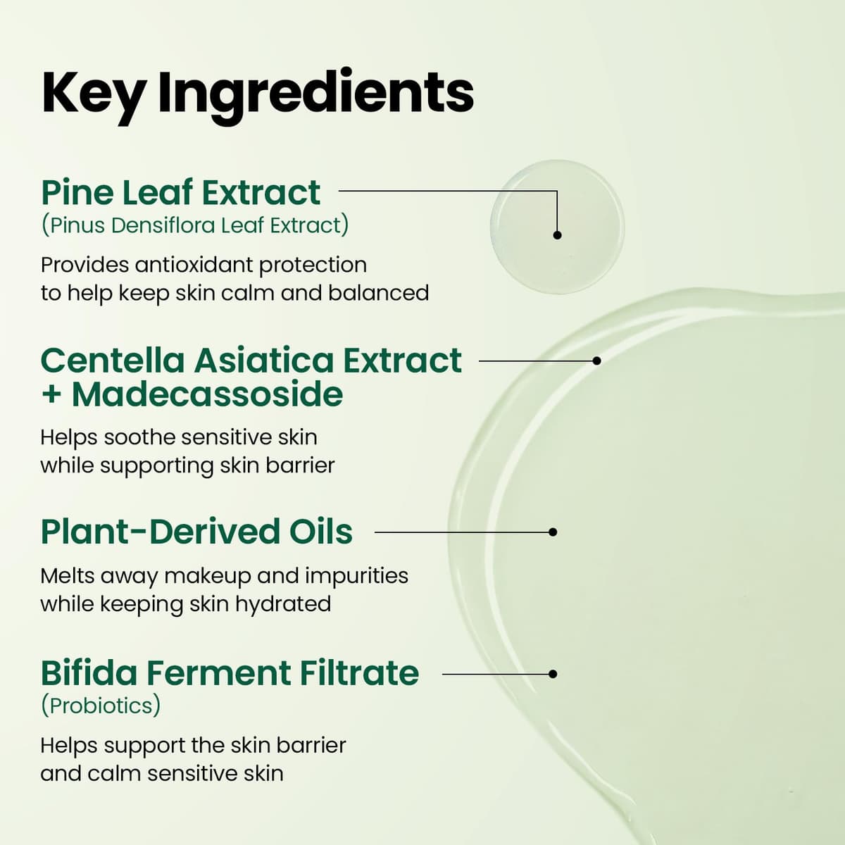 K SECRET SEOUL 1988 Cleansing Oil : Pine Cica 1% + Probiotics