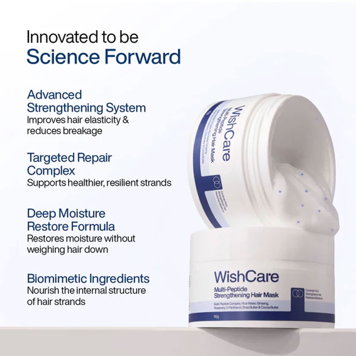 Wishcare Multi-Peptide Strengthening Hair Mask