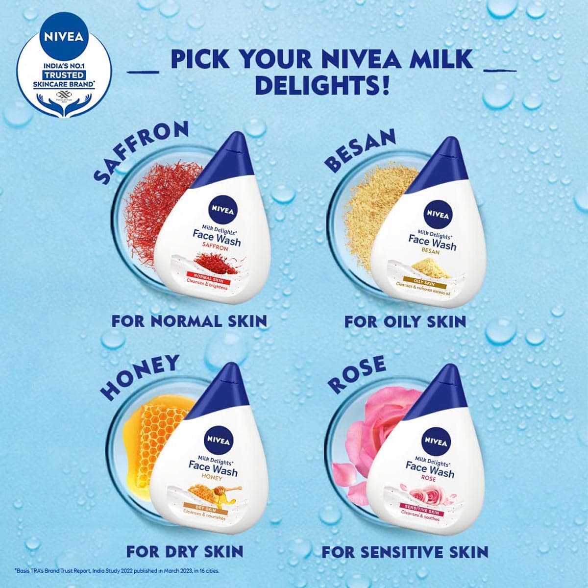 Nivea Milk Delights Turmeric Face Wash
