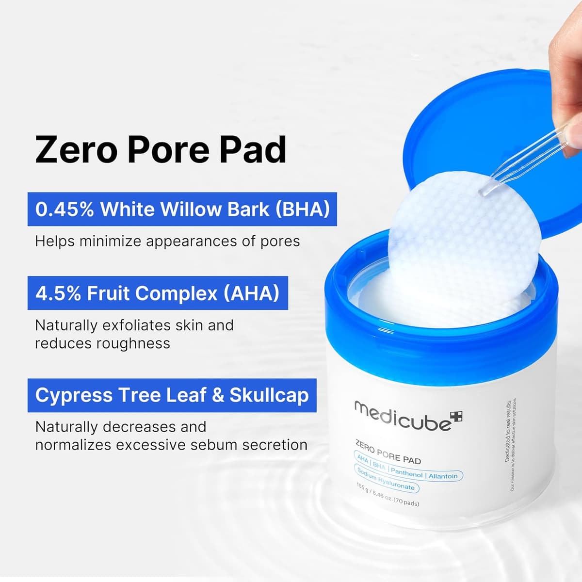 Medicube ZERO PORE PAD (70pcs)