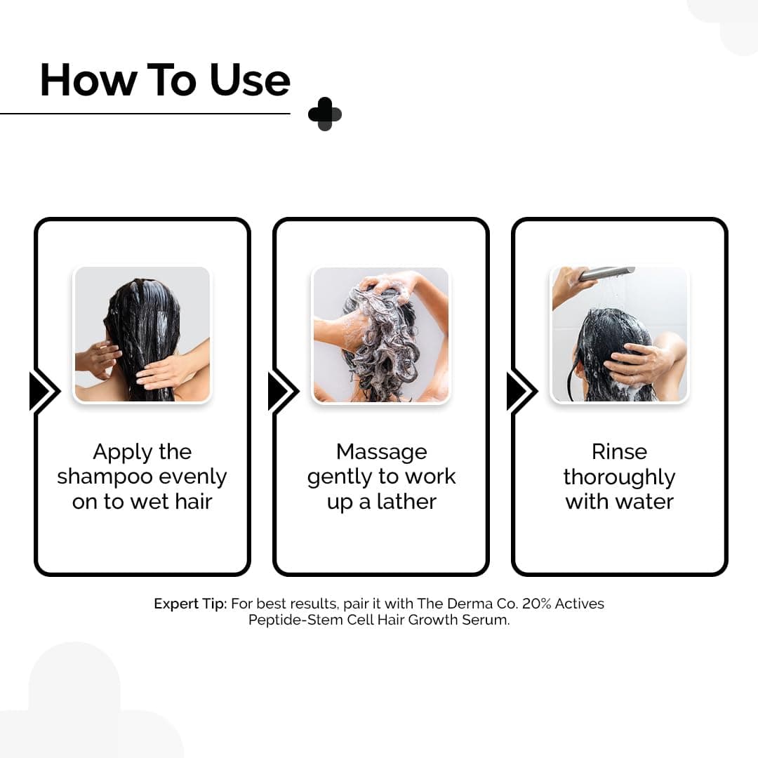 The Derma Co Peptide Stem Cell Hair Fall Control Shampoo