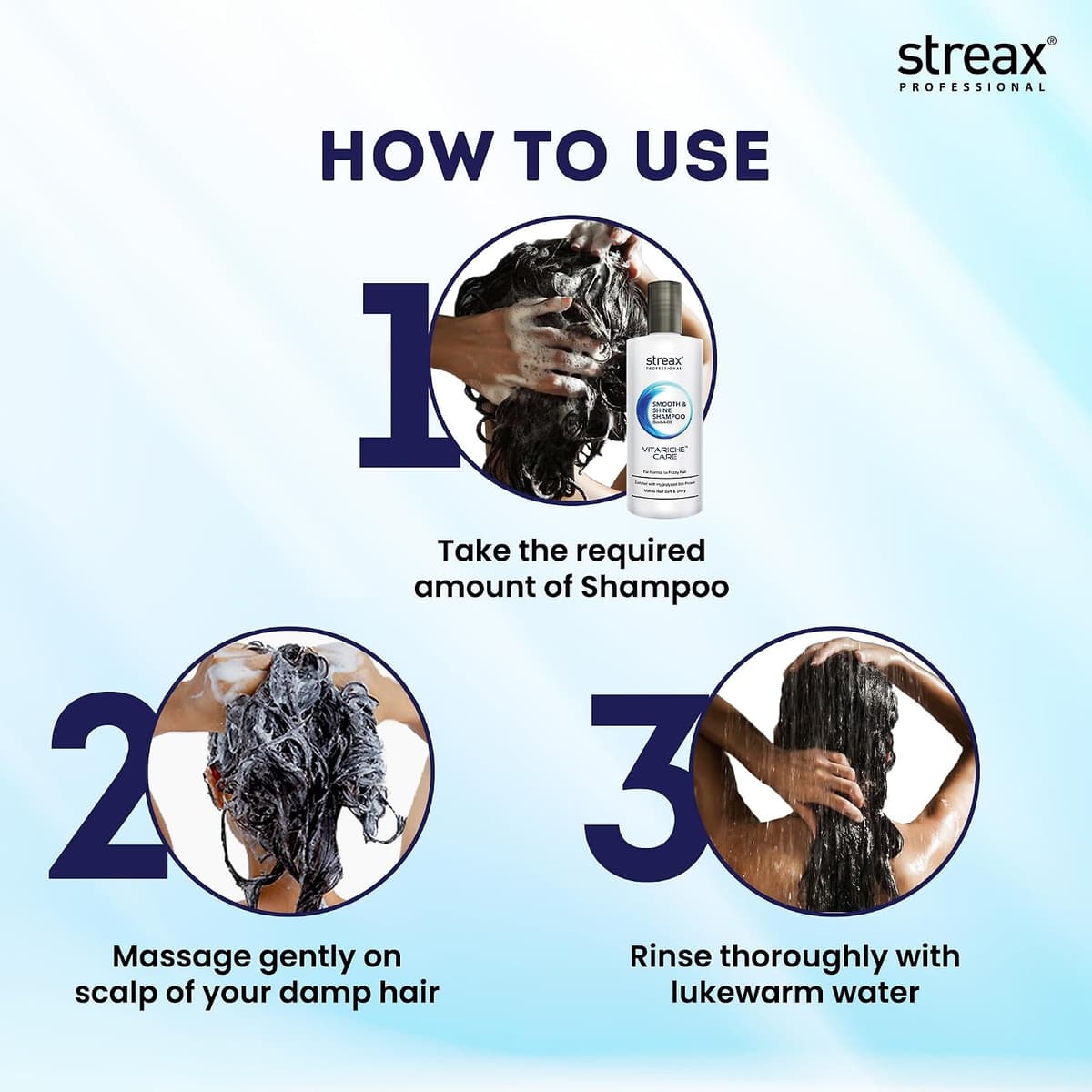 Streax Smooth & Shine Shampoo