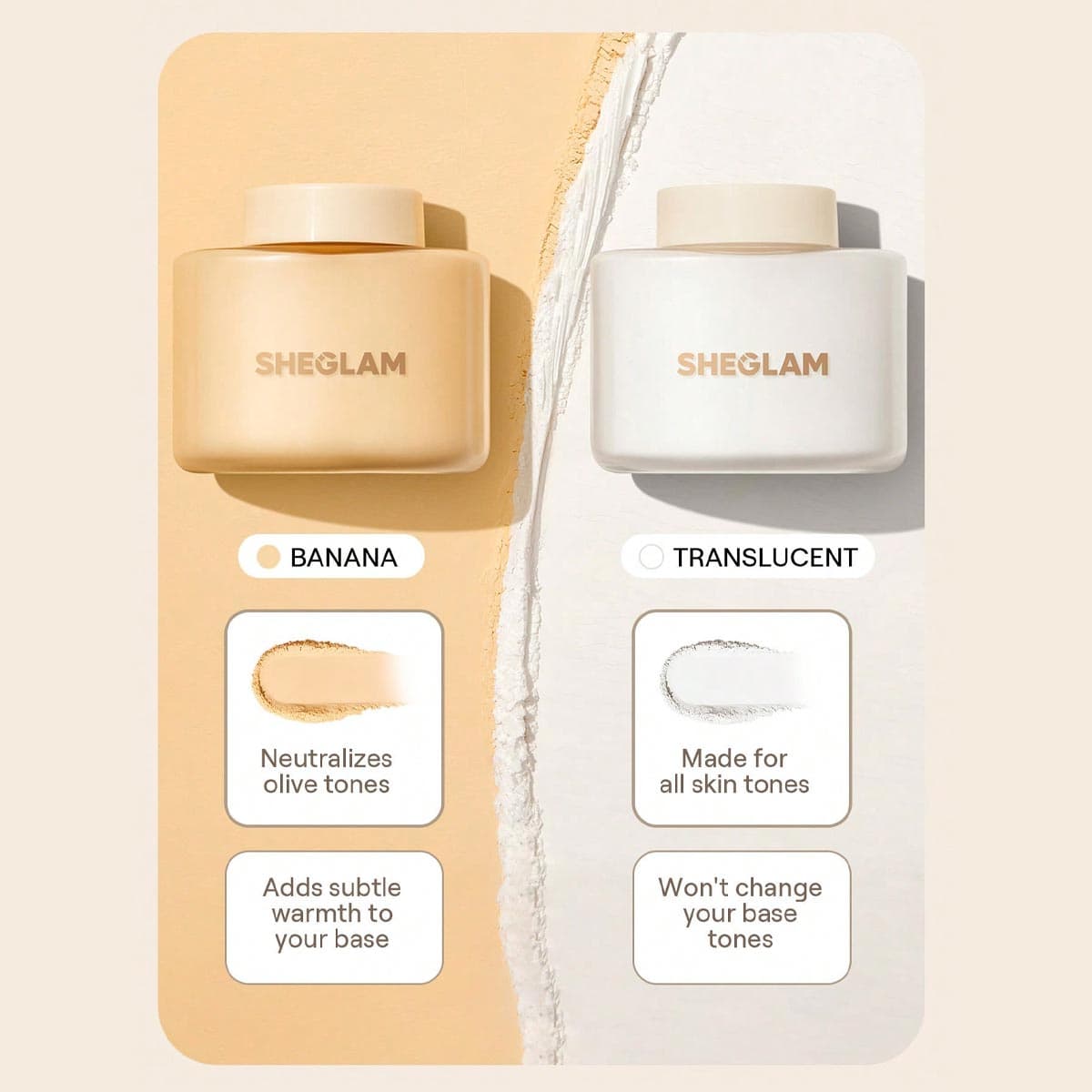Sheglam Blur In A Bottle Loose Setting Powder-Banana
