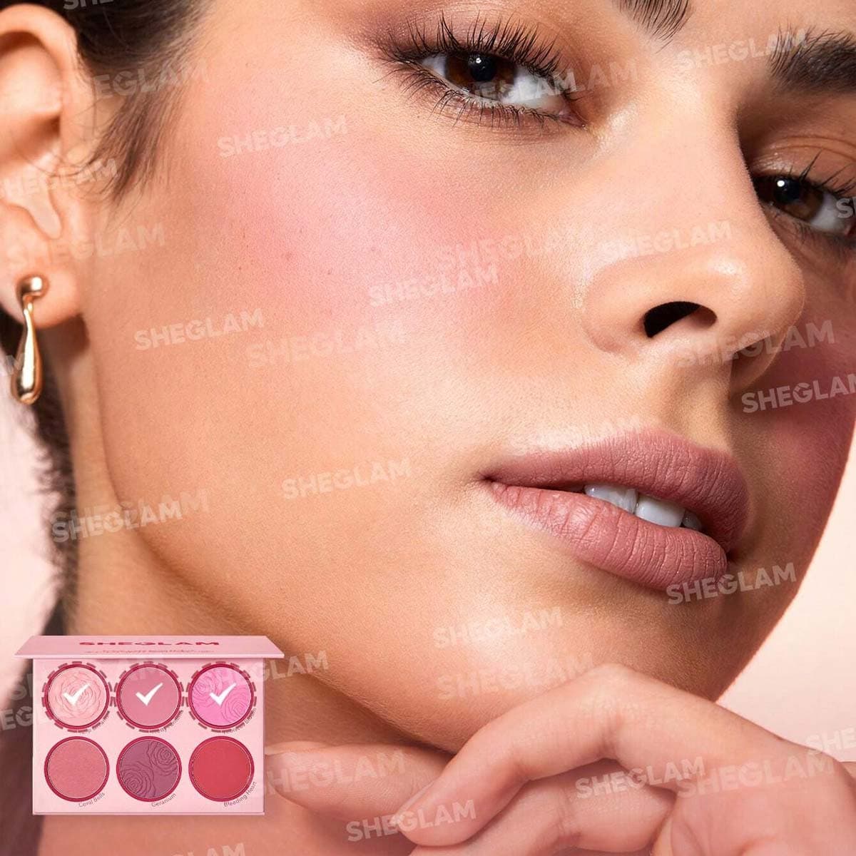 Sheglam Floral Flush Blush Palette (Blushing Bouquet)