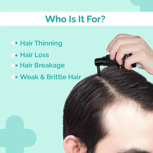 The Derma Co 20% Actives Peptide-Stem Cell Hair Growth Serum