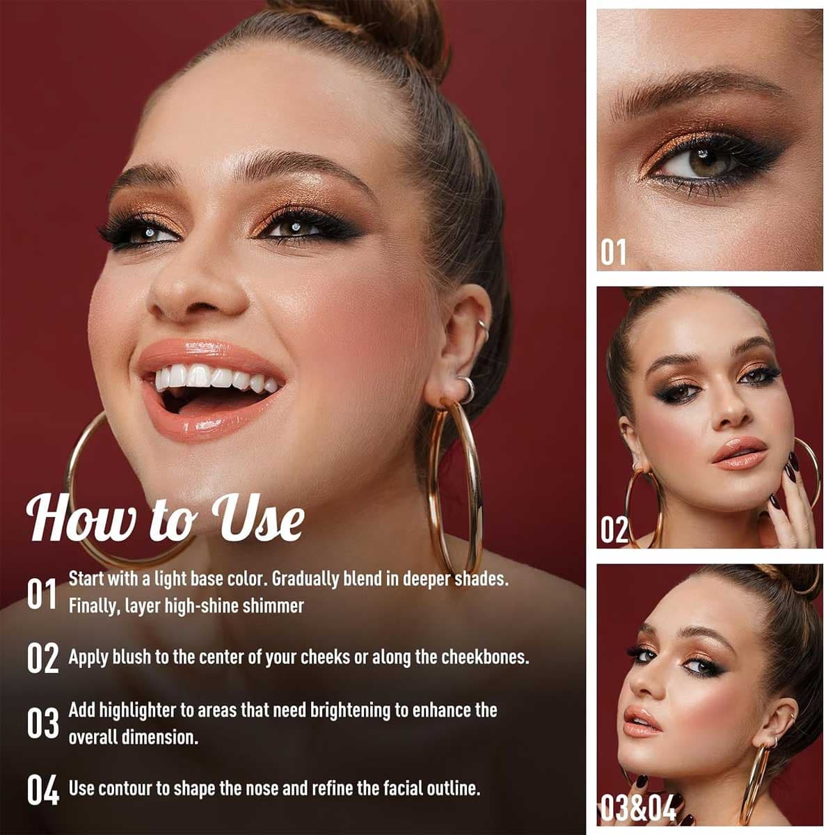 Ucanbe Wedding 36 Colors Eyeshadow Palette
