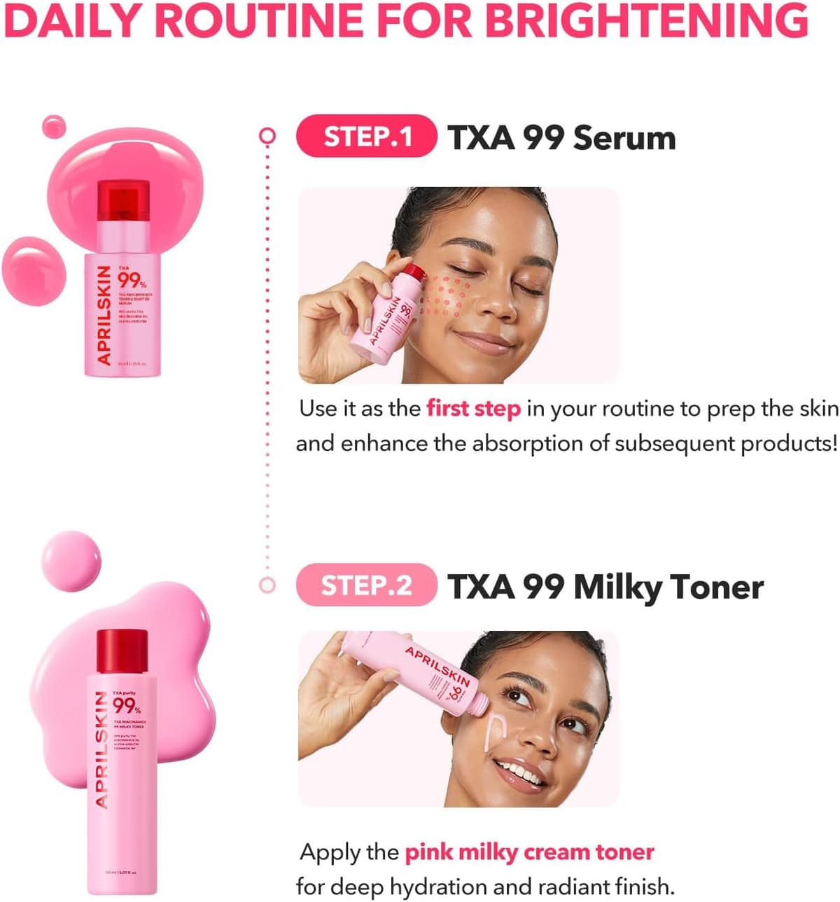 APRILSKIN TXA Niacinamide 99 Milky Toner