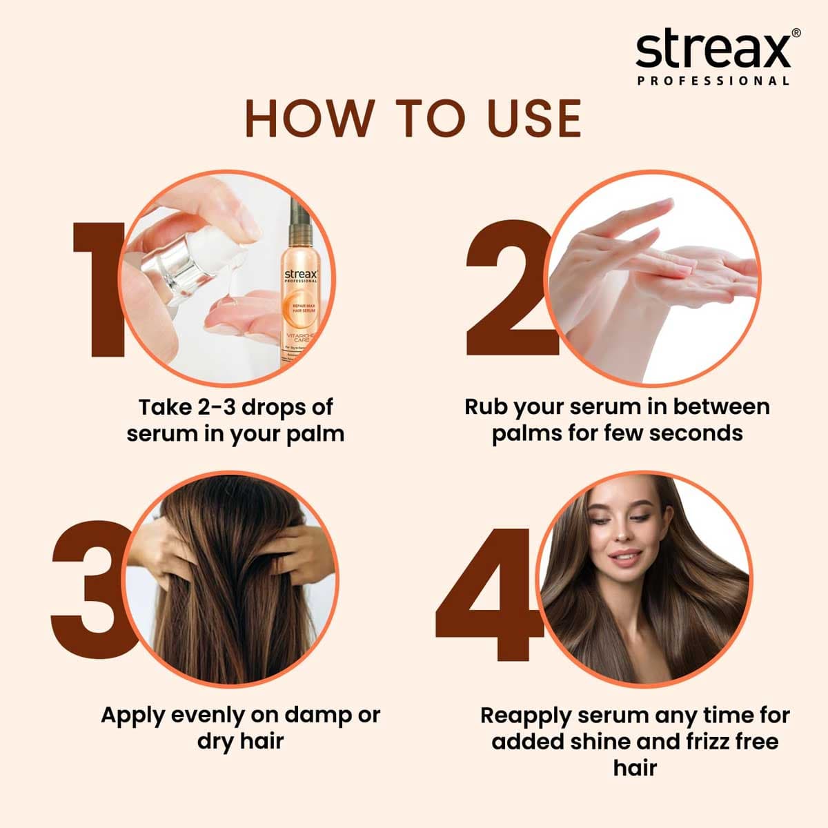 Streax Repair Max Hair Serum