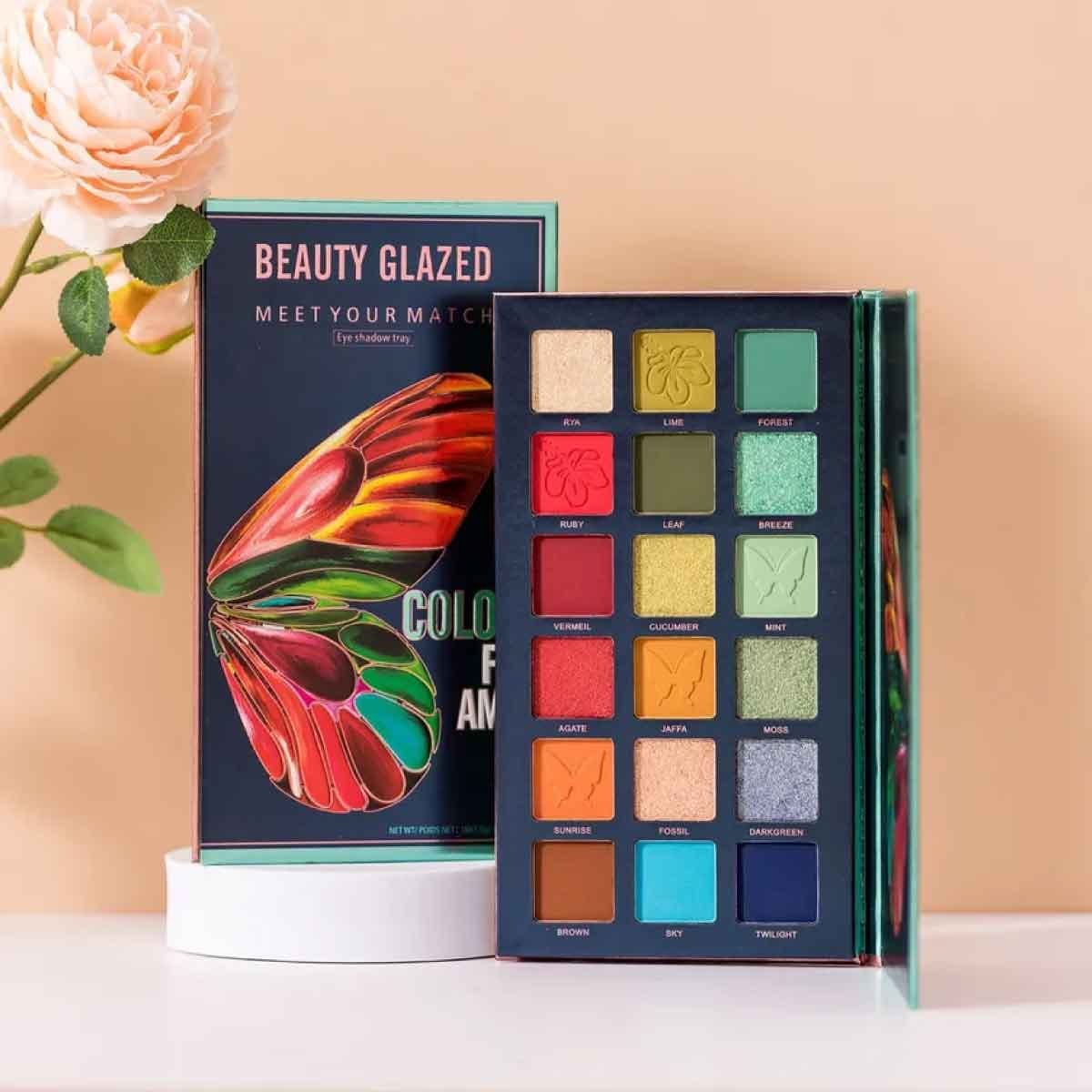 Beauty Glazed Color Flame Eyeshadow Palette (B111)