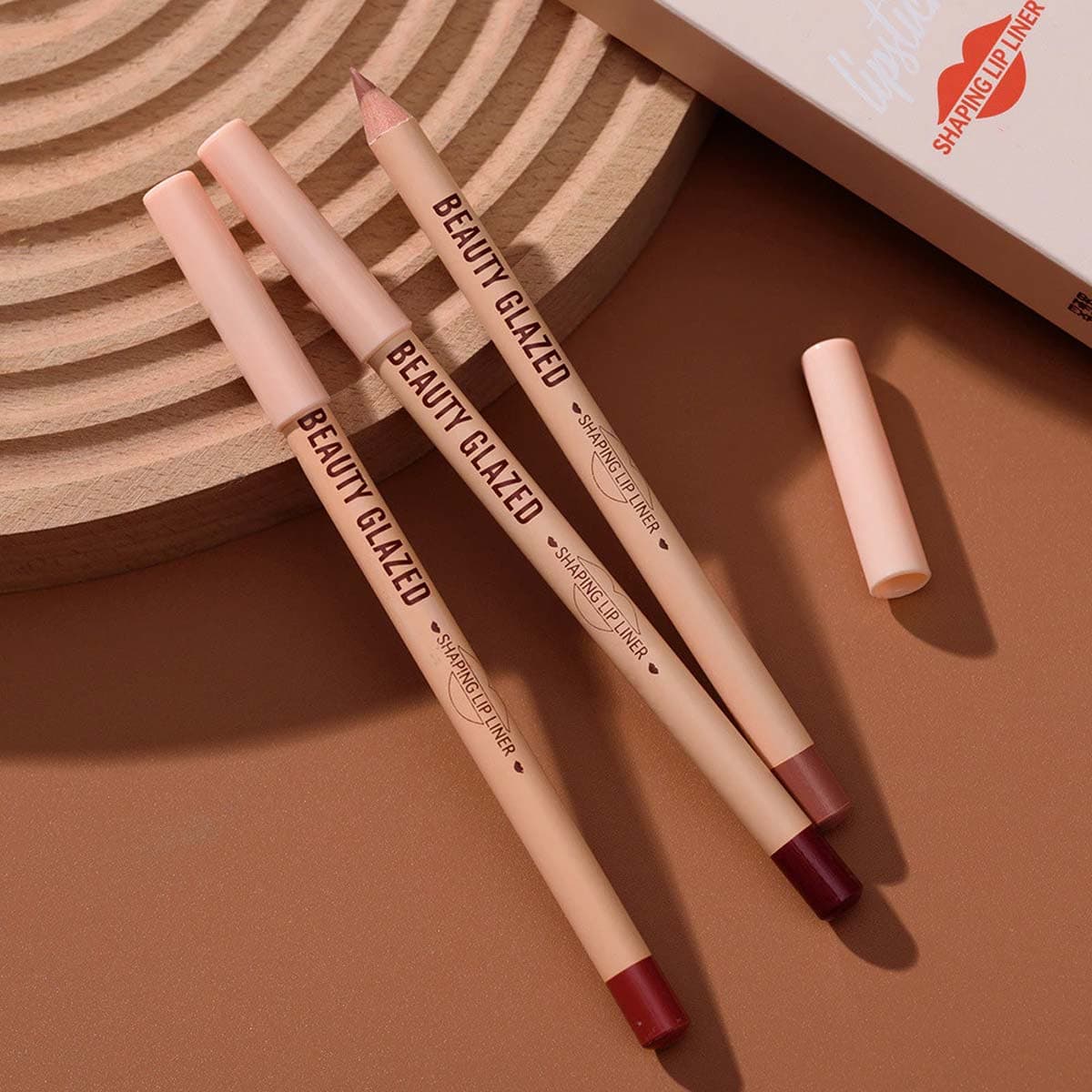Beauty Glazed 12 Color Matte Lip Liner Set