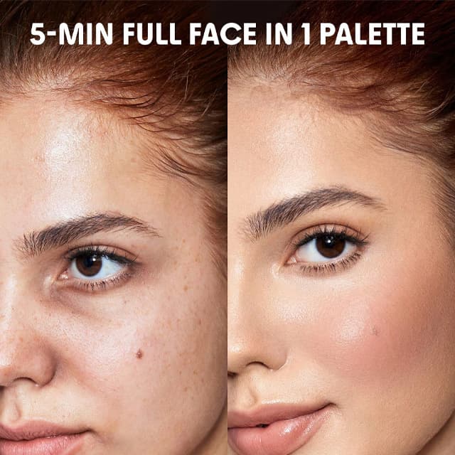 Sheglam All About That Face Multifunctional Face Palette-Vanilla Sculpt